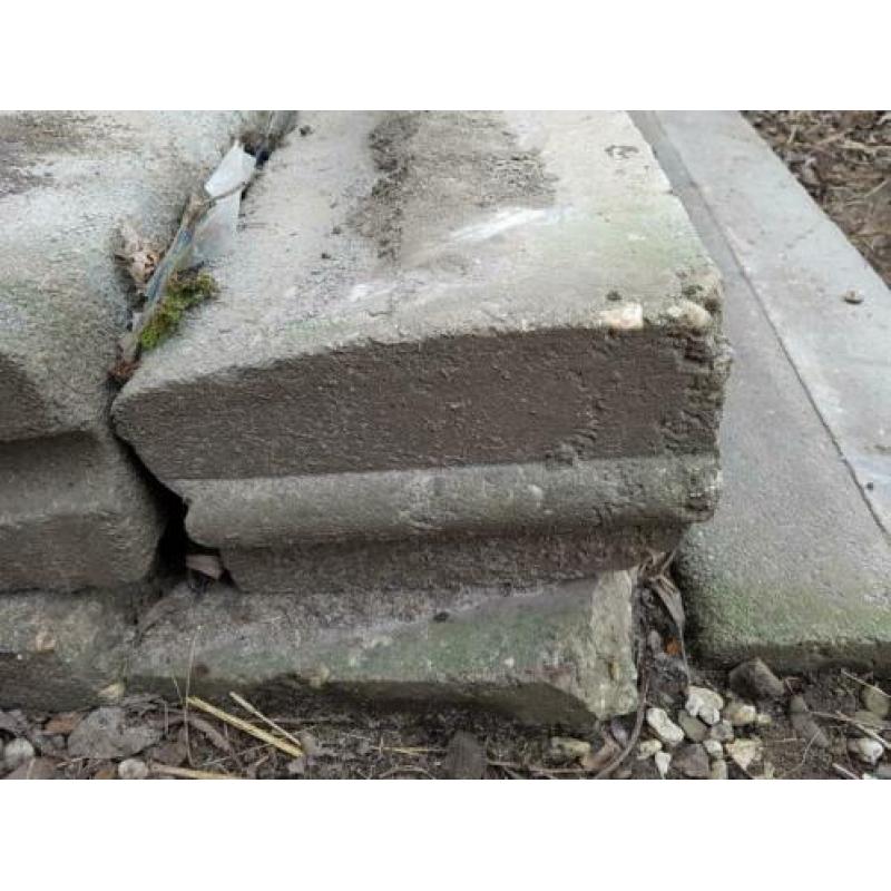 Beton banden 9 stuks zware uitvoering