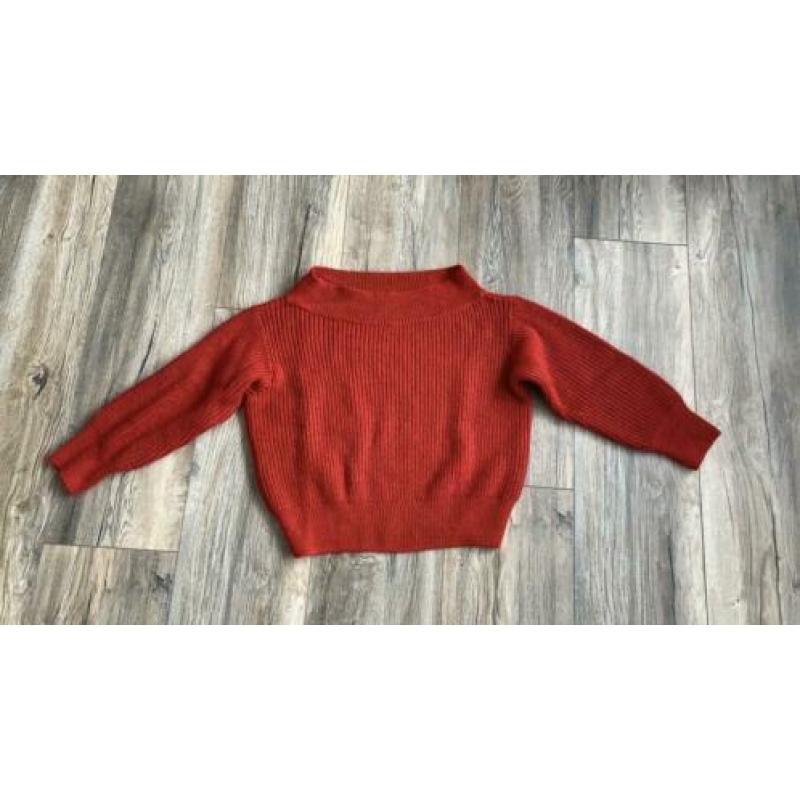 Alix the label rode trui maat xs/s Als nieuw!