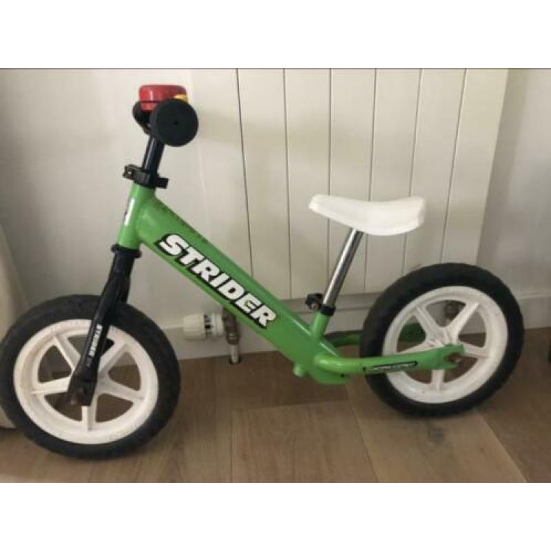 Groene Strider loopfiets vanaf 2 jaar
