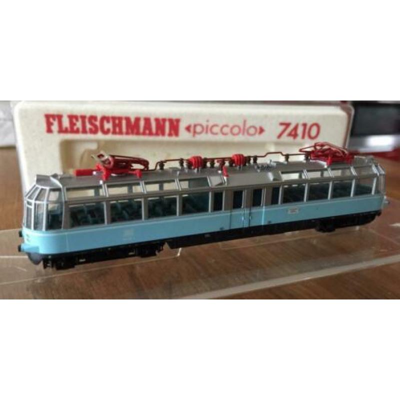 Aangeboden Fleischmann Piccolo Glaserner Zug 7410