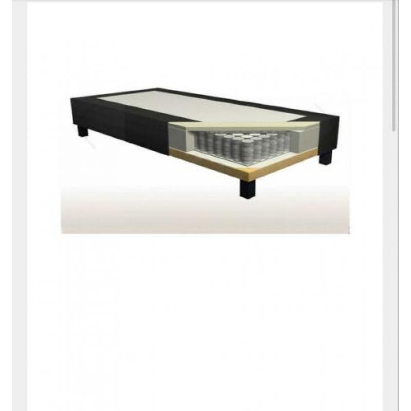 Pullman boxspring bed 90x220 goldline extra 1of 2 persoons