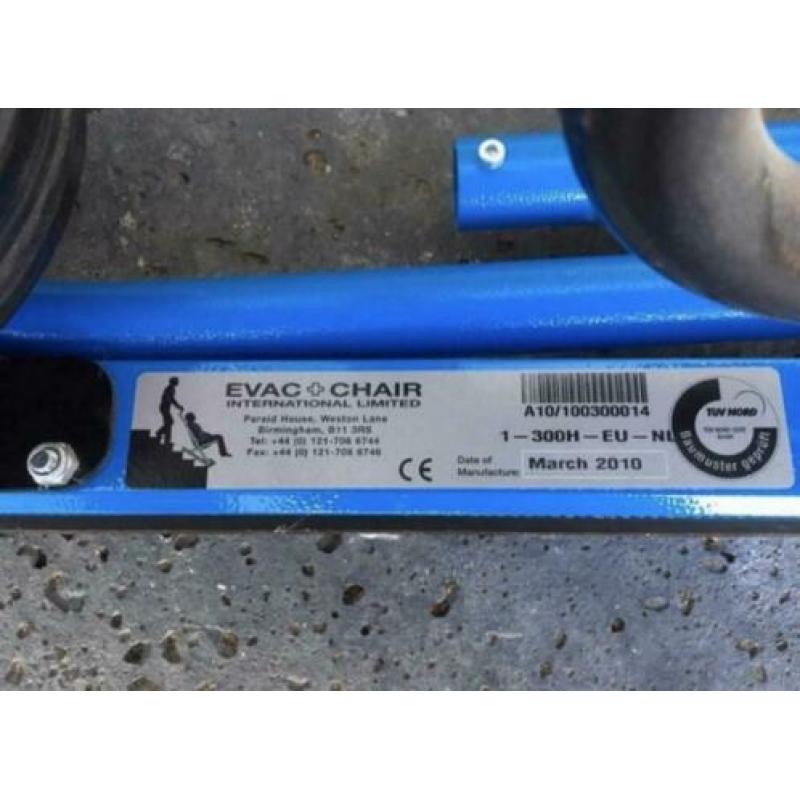 Evac chair Mk3. Als nieuw!
