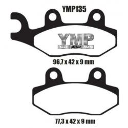 Remblokken Yamaha YFM700 R / YXR700 Rhino alle YFM YXR 700