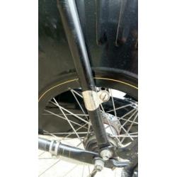 Prachtige vooroorlogse gazelle heren fiets