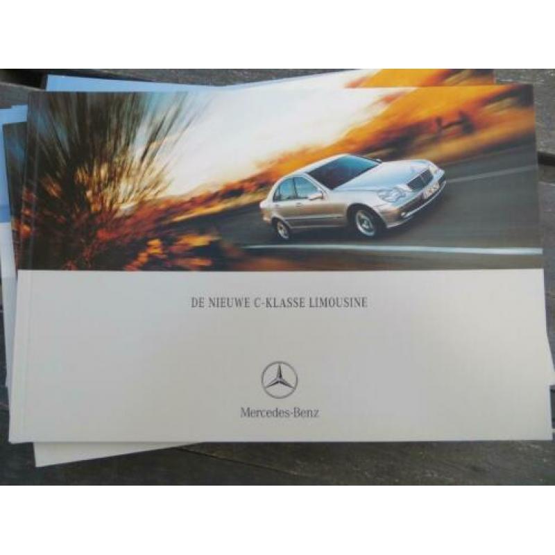 Folder Mercedes-Benz C-klasse W203 2000