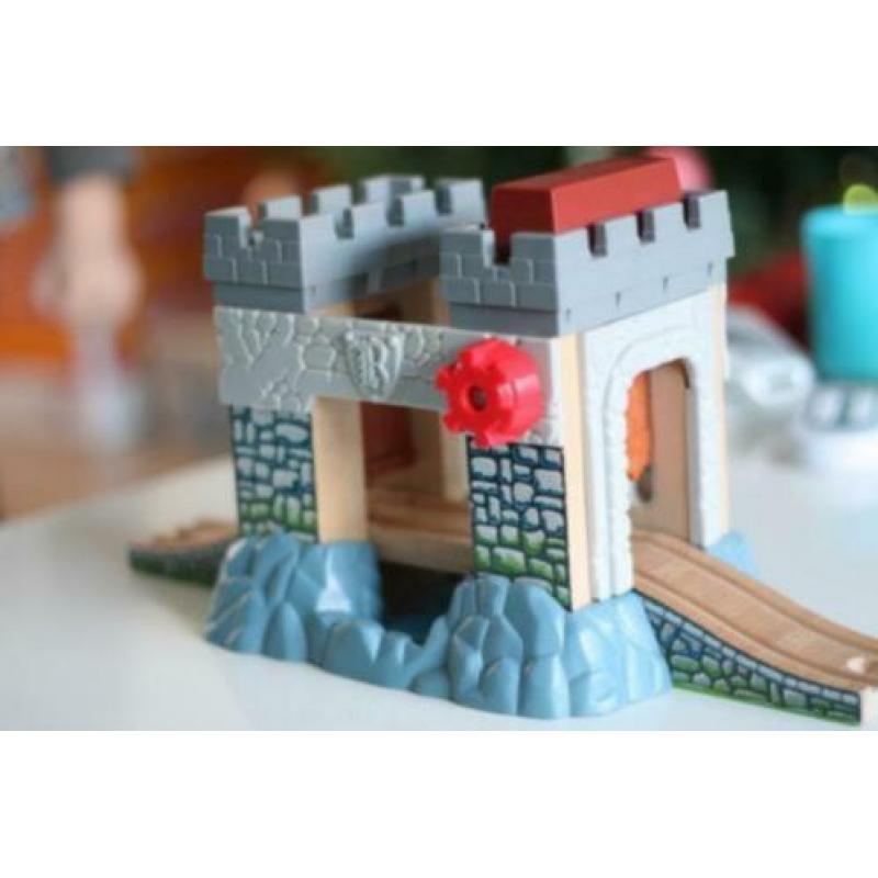 thomas de trein hout serie kasteel set