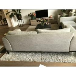 3-zits bankstel en fauteuil Montel