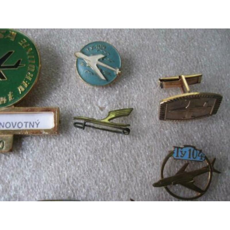 8 oude uchtvaart spelden- broche - knoop- hangertje