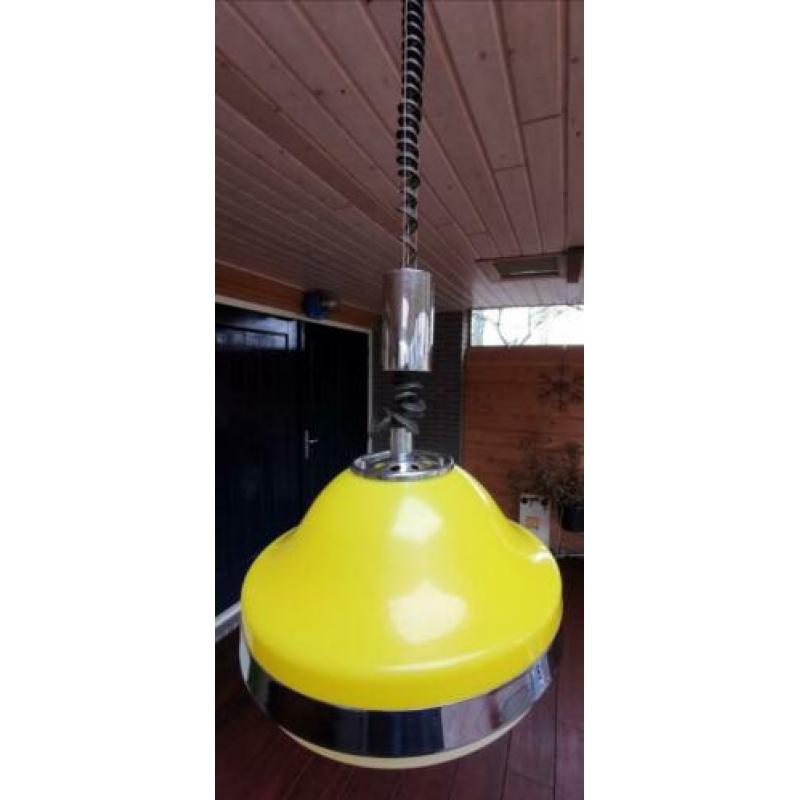 Mooie verstelbare vintage hanglamp
