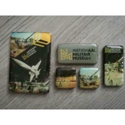 Nationaal militair museum (koelkast) magneten collector item