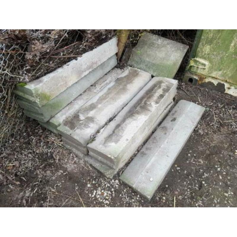 Beton banden 9 stuks zware uitvoering