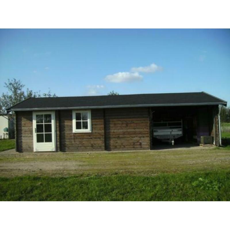 schuur / carport / blokhut - merk LUGARDE 5 x 10 meter