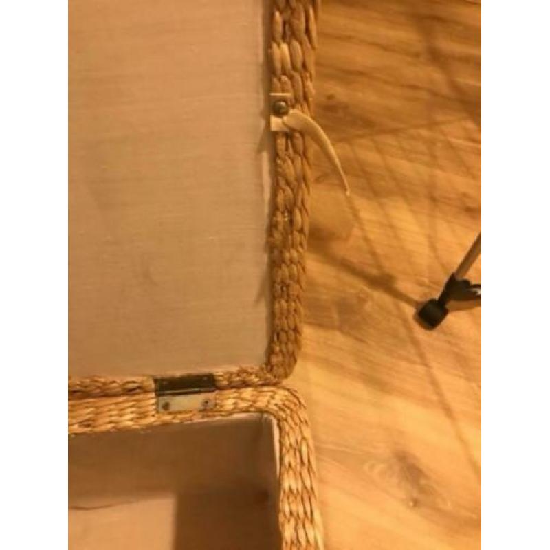 Rotan/ rieten kist (62x38x40 cm)
