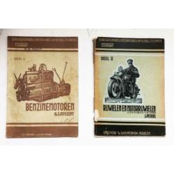 motorvoertuigentechniek 2 stuks, antiek