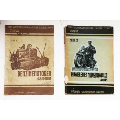 motorvoertuigentechniek 2 stuks, antiek