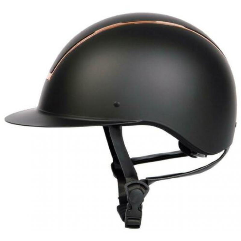 veiligheidscap royal matt zwart/rosegold 55-57