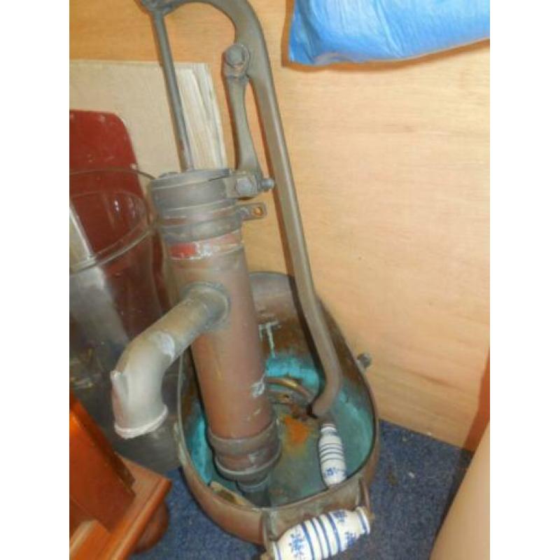 antiek kopere items groot