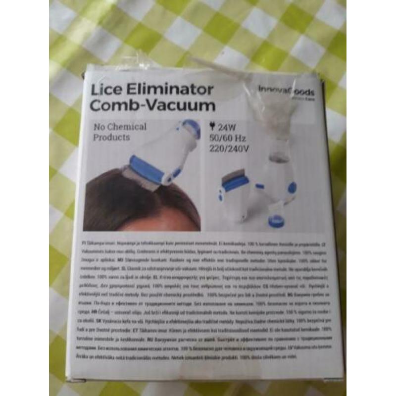 elec luizenkam met extra gratis zakjes
