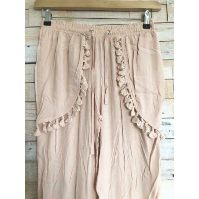 Jubylee zalmkleurig broekje viscose, maat S/M - wyp