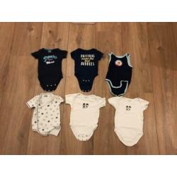 Pakket rompers maat 62