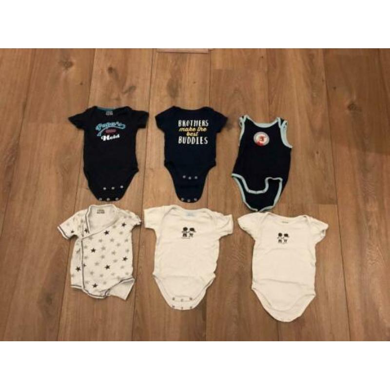 Pakket rompers maat 62