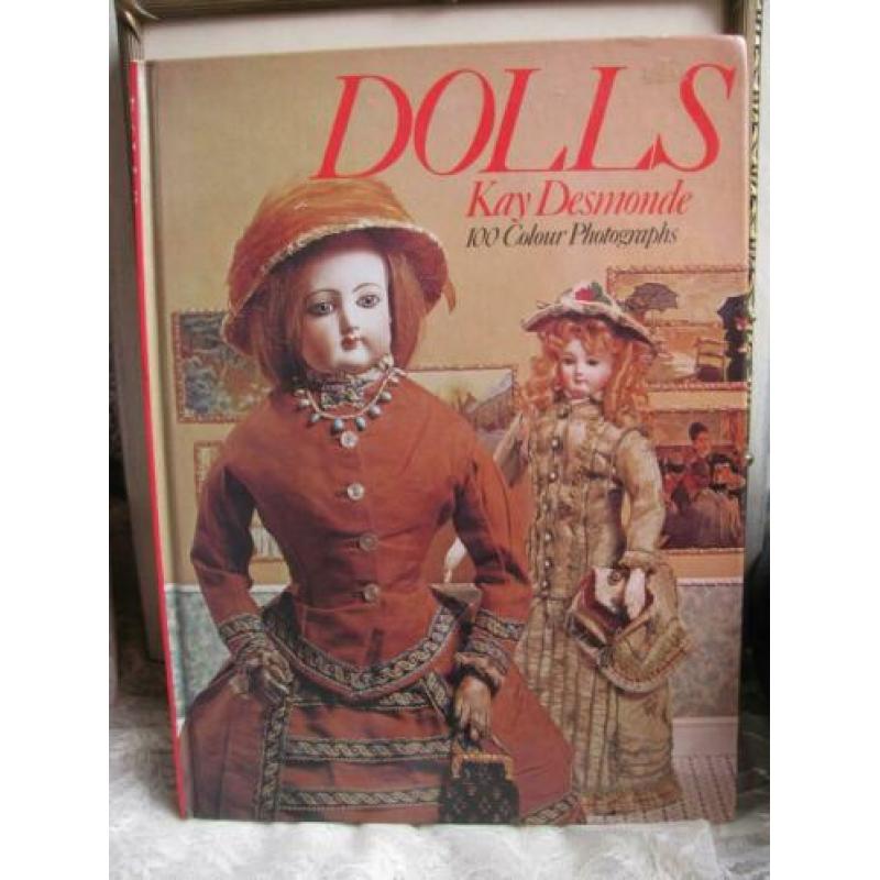 Engelstalig poppenboek / boek met antieke poppen - Dolls