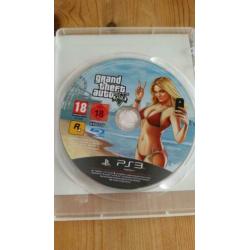 Playstation 3 game GTA 5 een uitgestrekte stad