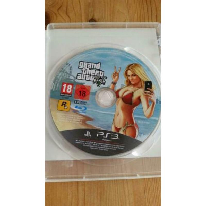 Playstation 3 game GTA 5 een uitgestrekte stad
