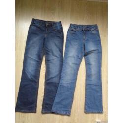 2 NIEUWE Arizona Bootcutjeans "Svenja" maat 38L (76)