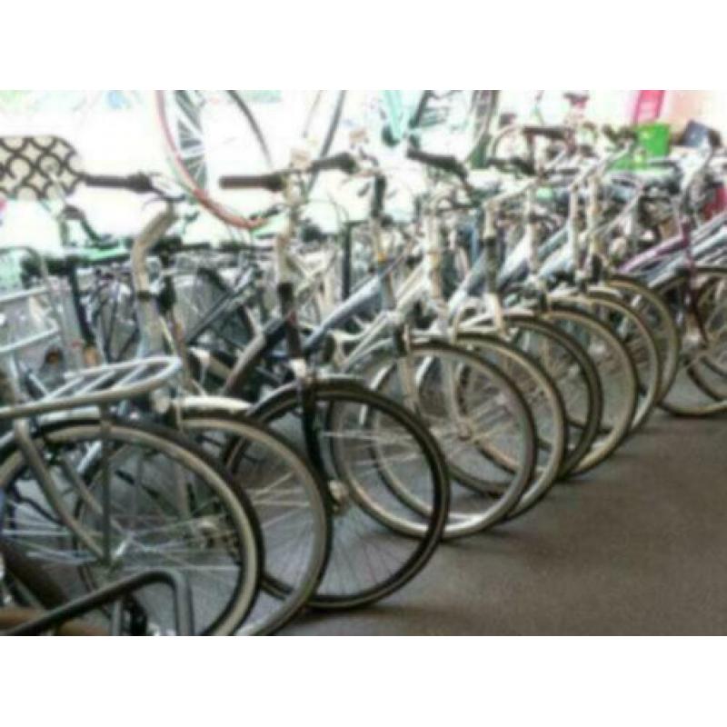 Volop keuze Transportfietsen 24-26-28 inch 3 mnd Garantie