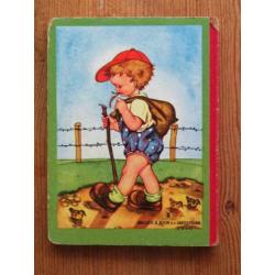 Loekie Kleijn Mijn Prentenboek "Spelletjes" (antiek 1951)