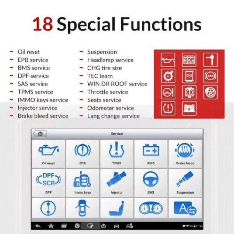 Autel MP808 beter dan mx808 of mk808 ms906 obd uitlezen