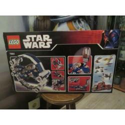 Lego Star Wars 7661 Jedi Starfighter With Hyperdrive Ring