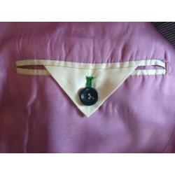 Zwart colbert van wol/linnen roze voering van Tommy Hilfiger