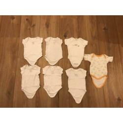 Pakket rompers maat 62