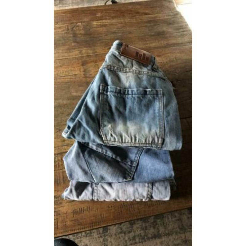 Jongens jeans shorts maat 140/146 outfitters nation, name it