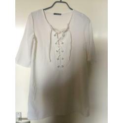 TFNC witte jurk / tuniek S – 36