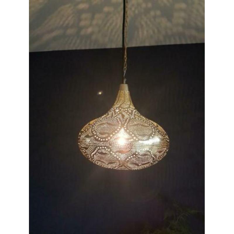 Arabische oosterse handgemaakte hanglampen goud kleur