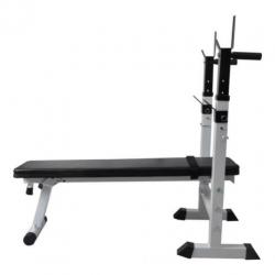 Rechte halterbank fitnessbank trainingsbank GRATIS BEZORGD!