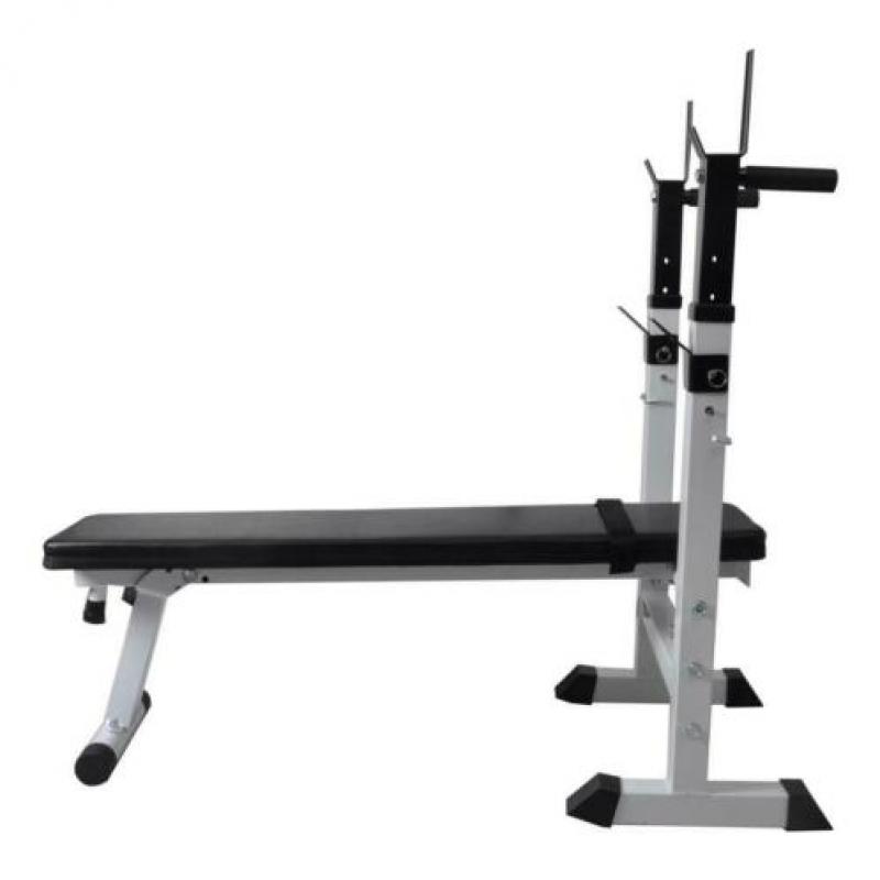 Rechte halterbank fitnessbank trainingsbank GRATIS BEZORGD!