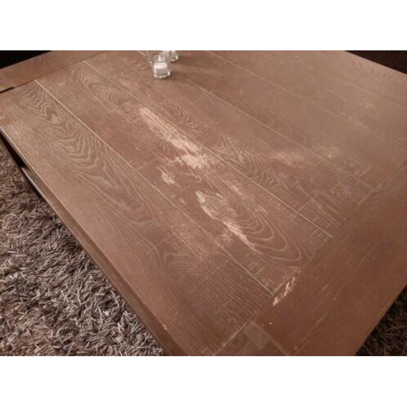 Salontafel donkerbruin