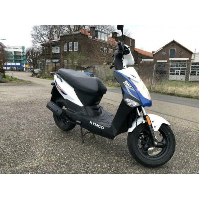 Kymco Agility 2018 bromscooter met fabrieksgarantie!