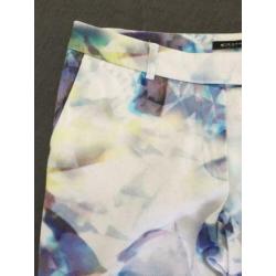 D610 EXPRESSO maat 36=S broek pantalon jeans wit blauw