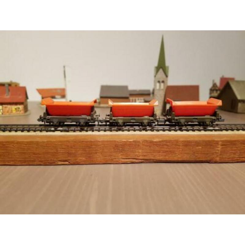 Arnold Set van 3 kiepwagonnen