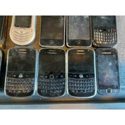 Mobiele telefoons opladers Nokia apple Samsung BlackBerry