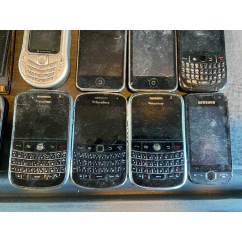 Mobiele telefoons opladers Nokia apple Samsung BlackBerry