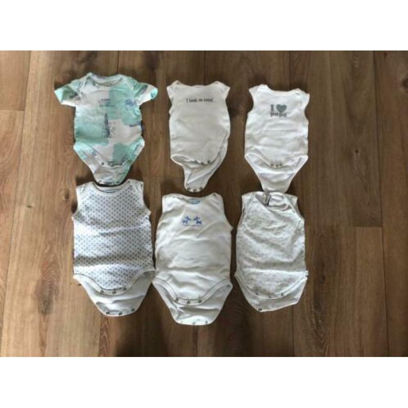 Pakket rompers maat 56