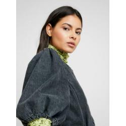 Gestuz Marant jeansjurk jurk spijker pofmouwen 36