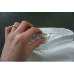 ZGAN Jottum Capri Basic Witte Legging, onder Jurk Wit, Mt 86