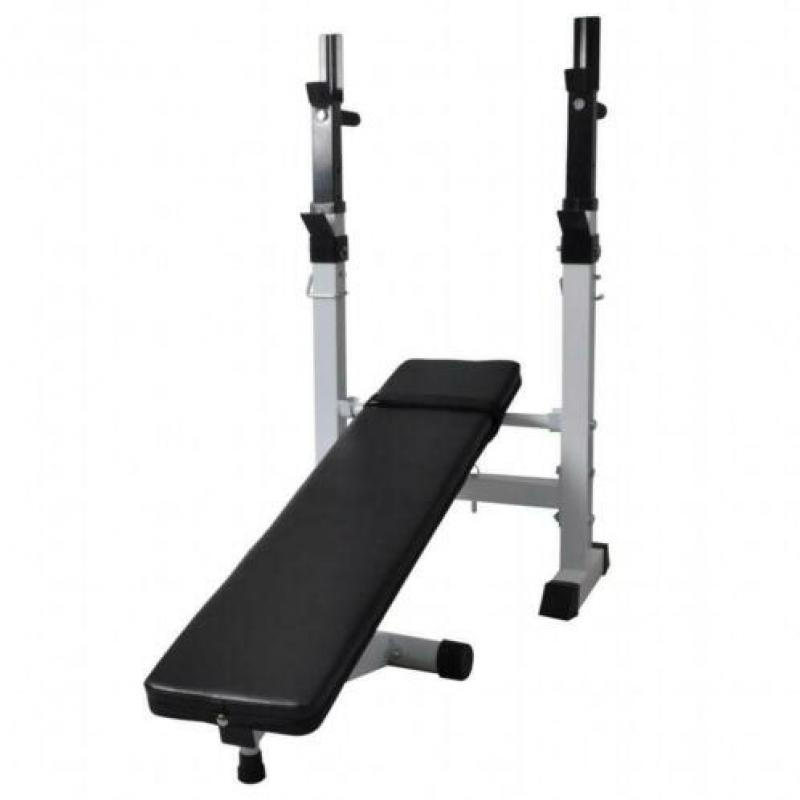 Rechte halterbank fitnessbank trainingsbank GRATIS BEZORGD!